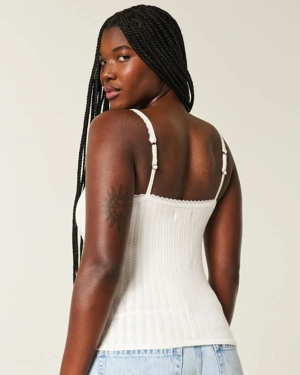 Jersey sin mangas con lazo delantero Jersey sin mangas con lazo delantero