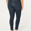 Leggings vaqueros curvilíneos de talle alto y lavado oscuro