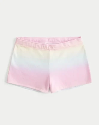 Mini pantalones cortos de felpa