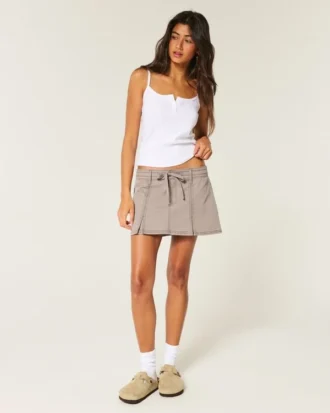 Minifalda plisada