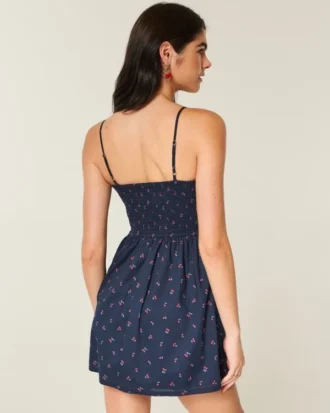 Minivestido con botones Minivestido con botones