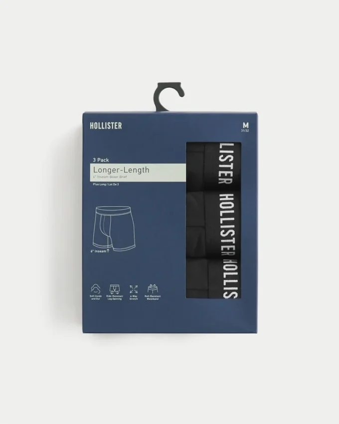 Pack de 3 boxers largos