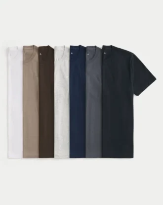 Pack de 7 camisetas Icon Crew