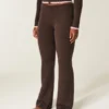 Pantalones bootcut con vuelta de punto de Gilly Hicks