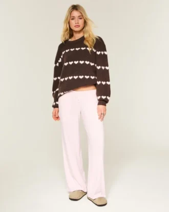 Pantalones bóxer anchos Always Cozy Pointelle