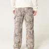 Pantalones carpinteros holgados de camuflaje Pantalones carpinteros holgados de camuflaje