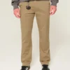 Pantalones chinos rectos ajustados Pantalones chinos rectos ajustados