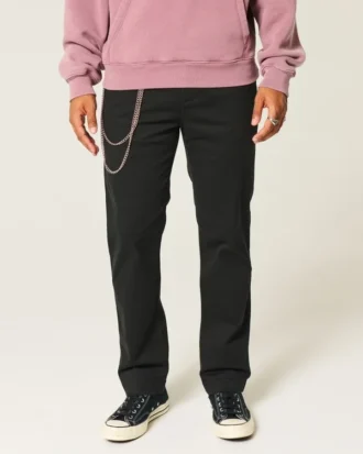 Pantalones chinos rectos ajustados