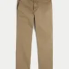 Pantalones chinos rectos ajustados Pantalones chinos rectos ajustados