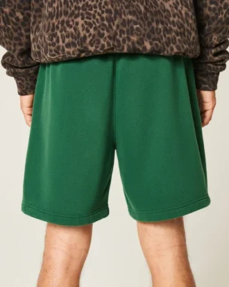 Pantalones cortos de felpa con estampado de los Hurricanes de la Universidad de Miami