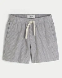 Pantalones cortos de mezcla de lino hasta la mitad del muslo