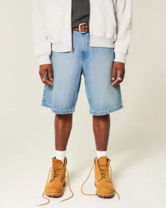 Pantalones cortos vaqueros holgados