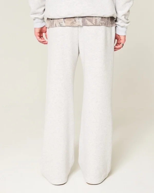 Pantalones de chándal acampanados Pantalones de chándal acampanados