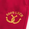 Pantalones de chándal bootcut con gráfico Good Luck Pantalones de chándal bootcut con gráfico Good Luck