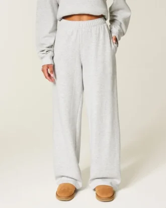 Pantalones de chándal de pierna ancha