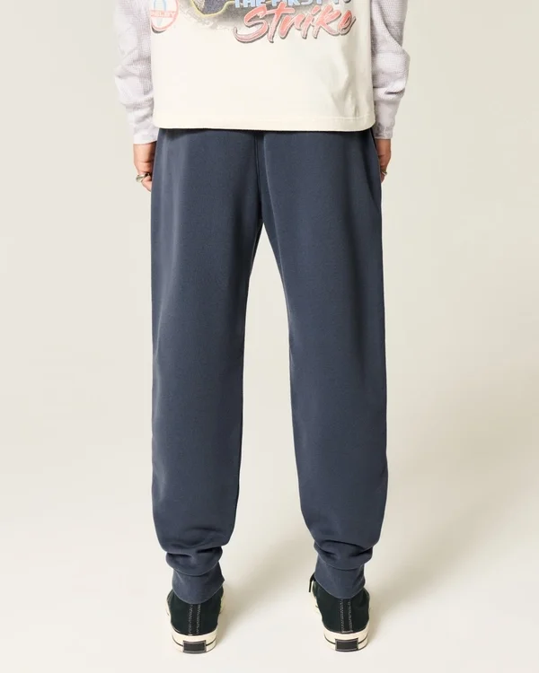 Pantalones de chándal de punto elástico Pantalones de chándal de punto elástico