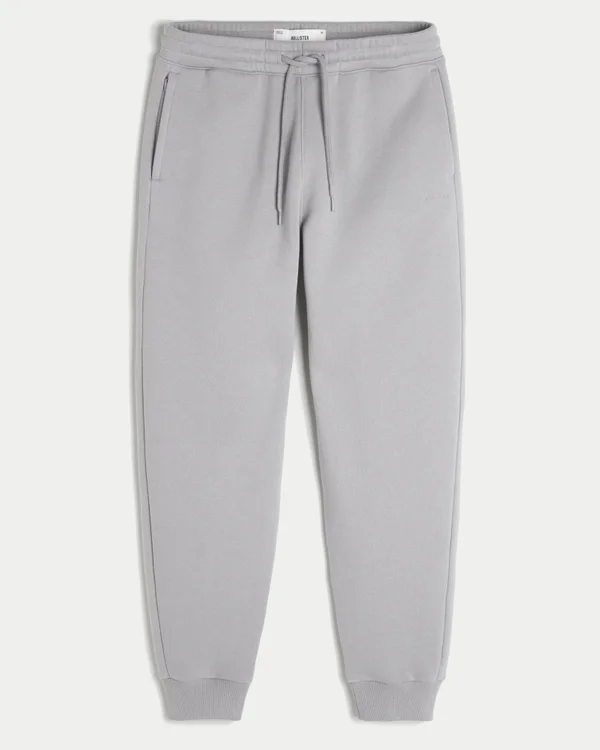 Pantalones de chándal de punto elástico Pantalones de chándal de punto elástico