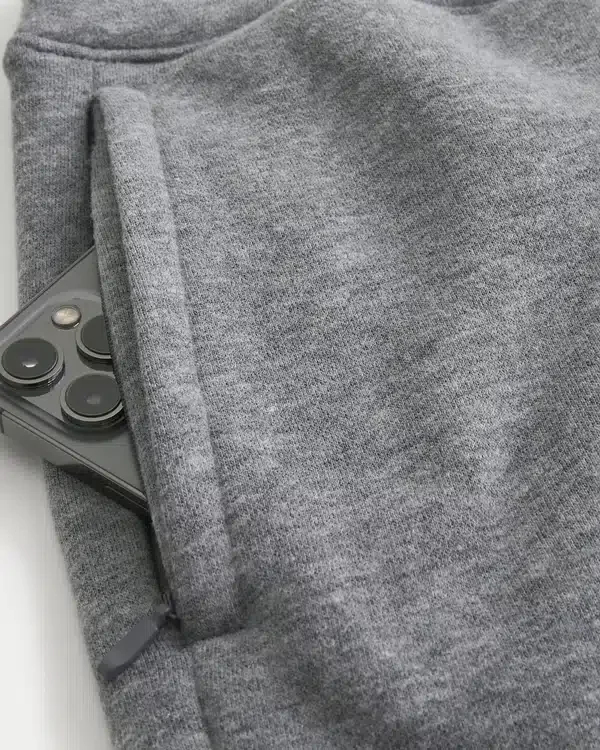 Pantalones de chándal de punto elástico Pantalones de chándal de punto elástico