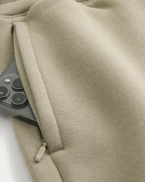 Pantalones de chándal de punto elástico Pantalones de chándal de punto elástico