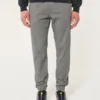 Pantalones de chándal de sarga relajados Pantalones de chándal de sarga relajados