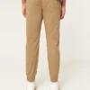 Pantalones de chándal de sarga relajados Pantalones de chándal de sarga relajados