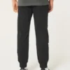 Pantalones de chándal de sarga relajados Pantalones de chándal de sarga relajados
