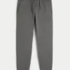 Pantalones de chándal de sarga relajados Pantalones de chándal de sarga relajados