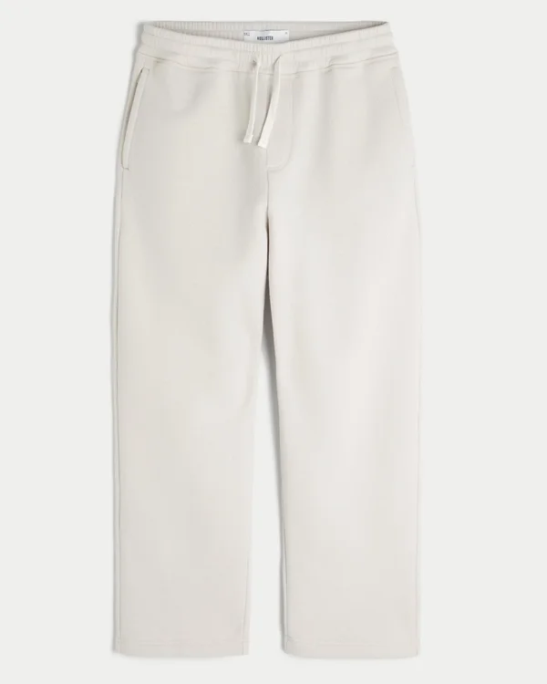 Pantalones de chándal holgados con bordado en la espalda Pantalones de chándal holgados con bordado en la espalda