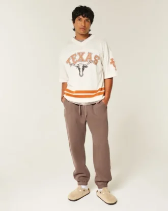 Pantalones de chándal holgados con cordón Pantalones de chándal holgados con cordón