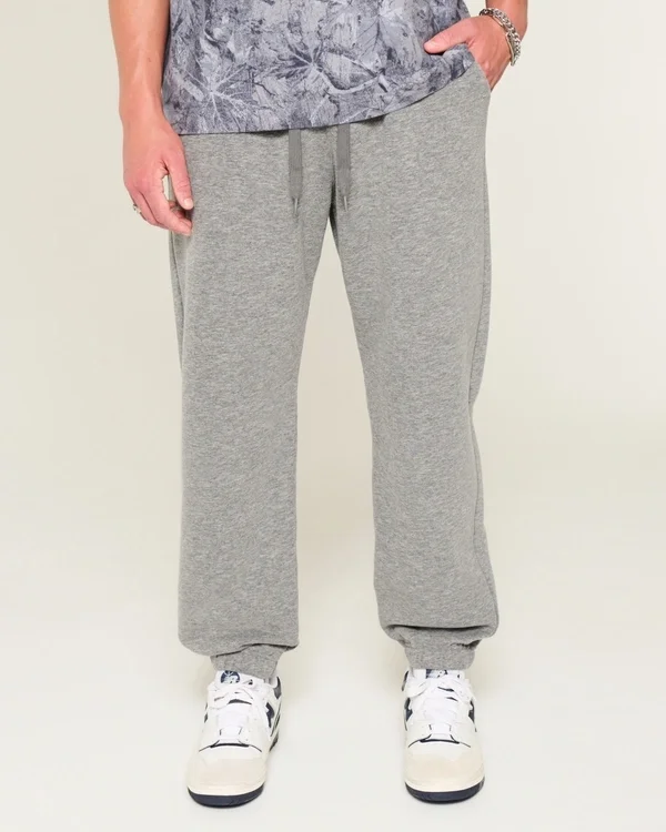 Pantalones de chándal holgados con cordón Pantalones de chándal holgados con cordón