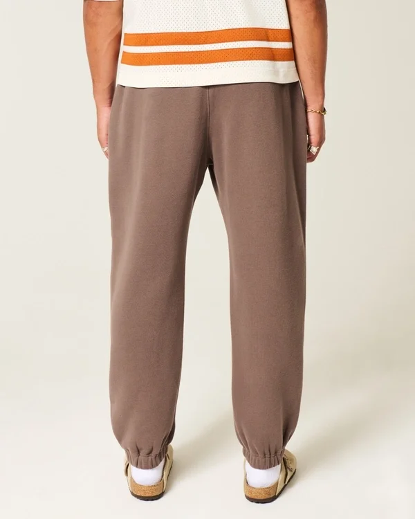 Pantalones de chándal holgados con cordón Pantalones de chándal holgados con cordón