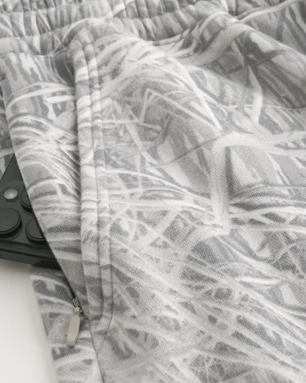 Pantalones de chándal holgados con cordón Pantalones de chándal holgados con cordón