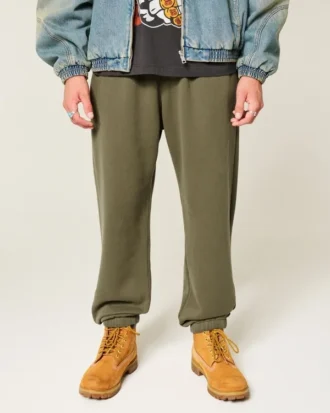 Pantalones de chándal holgados con cordón ajustable