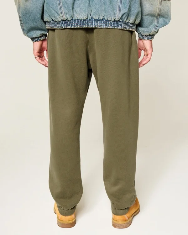 Pantalones de chándal holgados con cordón ajustable Pantalones de chándal holgados con cordón ajustable