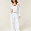Pantalones de chándal holgados con estampado de camuflaje azul Pantalones de chándal holgados con estampado de camuflaje azul
