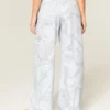 Pantalones de chándal holgados con estampado de camuflaje azul Pantalones de chándal holgados con estampado de camuflaje azul