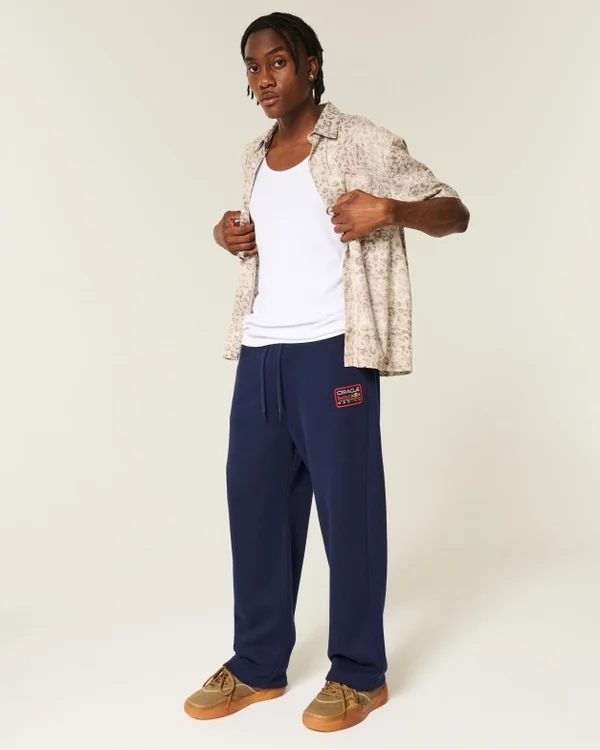 Pantalones de chándal holgados con estampado Oracle Red Bull Racing Pantalones de chándal holgados con estampado Oracle Red Bull Racing