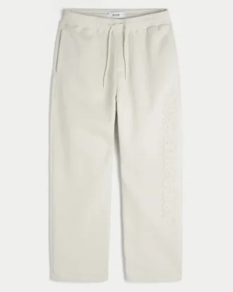 Pantalones de chándal holgados con gráfico de Los Ángeles