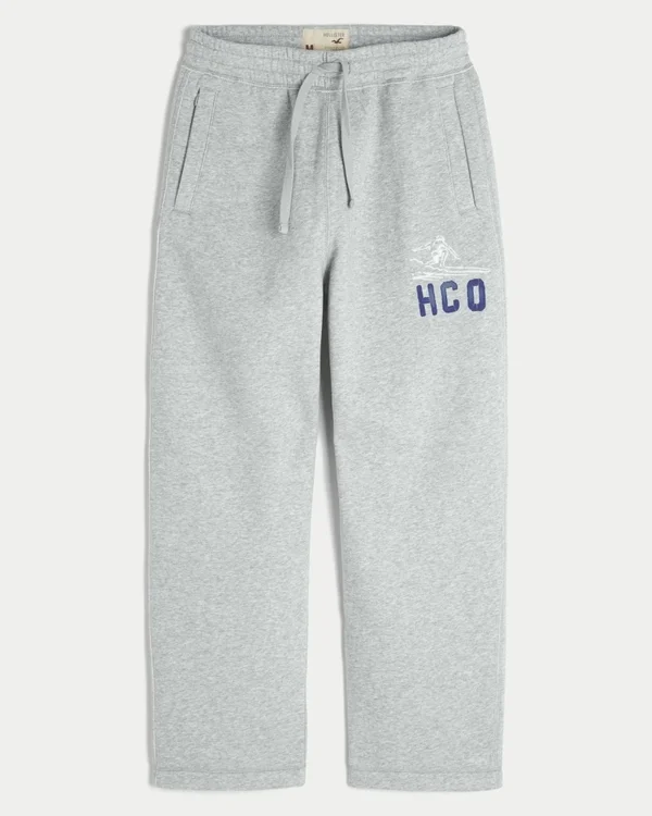 Pantalones de chándal holgados con gráfico del logotipo Holiday Vault Release Pantalones de chándal holgados con gráfico del logotipo Holiday Vault Release