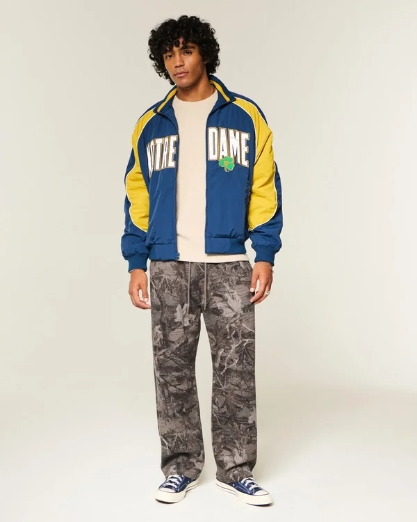 Pantalones de chándal holgados de camuflaje Pantalones de chándal holgados de camuflaje