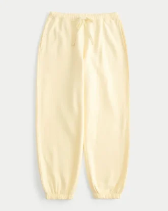 Pantalones de chándal holgados de felpa