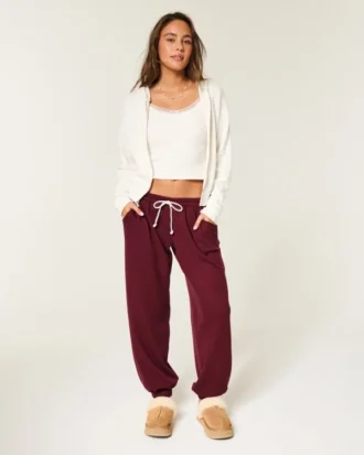 Pantalones de chándal holgados Gilly Hicks Always Cozy Waffle