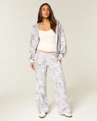 Pantalones de chándal holgados Snow Camo Pantalones de chándal holgados Snow Camo
