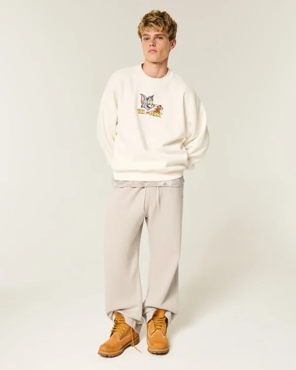 Pantalones de chándal superholgados Pantalones de chándal superholgados