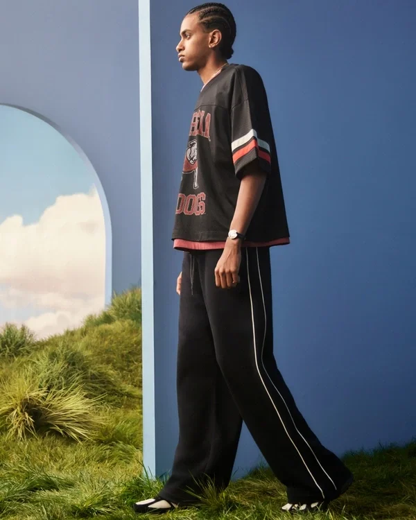 Pantalones de chándal superholgados Pantalones de chándal superholgados