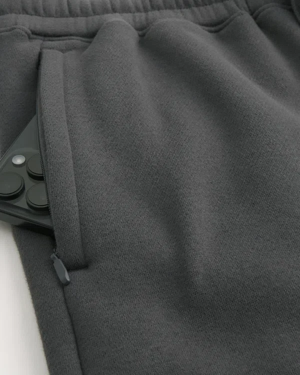 Pantalones de chándal superholgados con gráfico de doble llama Pantalones de chándal superholgados con gráfico de doble llama