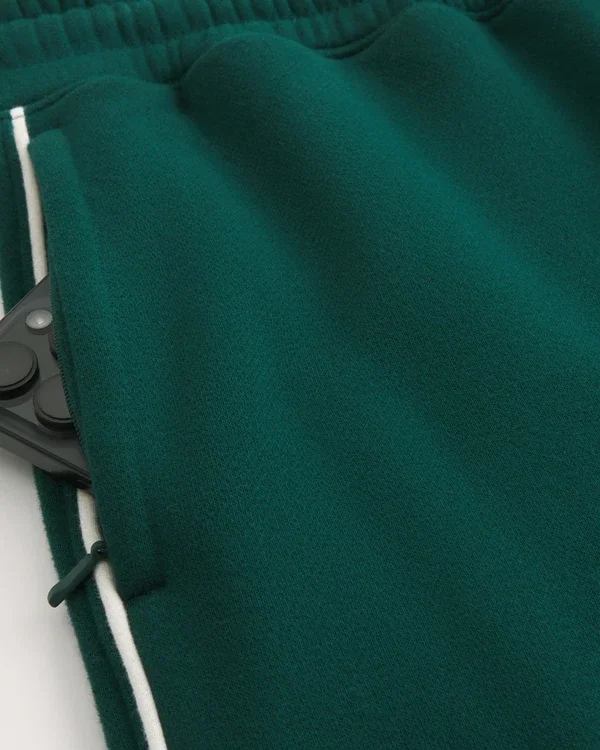 Pantalones de chándal superholgados con ribetes Pantalones de chándal superholgados con ribetes