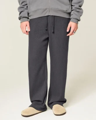 Pantalones de estar por casa tipo gofre