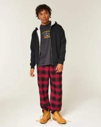 Pantalones de pijama de franela