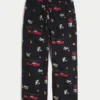 Pantalones de pijama de franela con estampado de Tom y Jerry